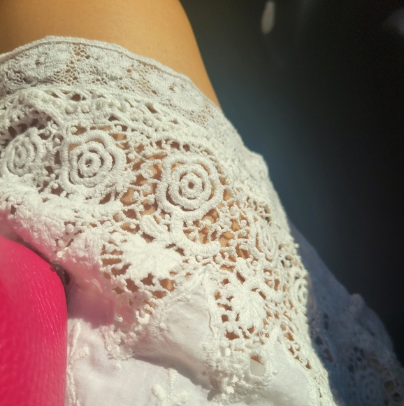 LoveShackFancy White Crochet Dress - Picture 11 of 14